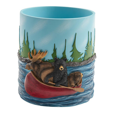 Summer Vacation Waste Basket - Set of 2 Park Designs - The Fox Decor